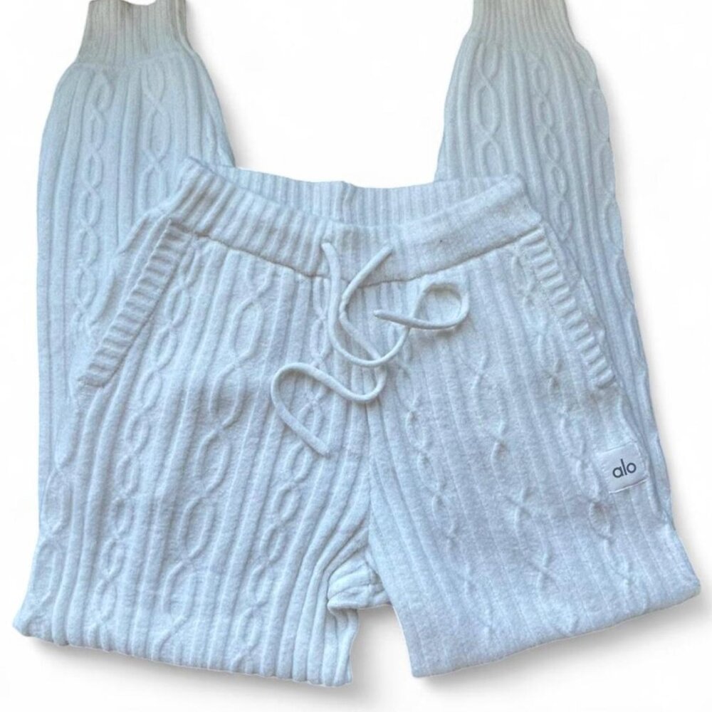 Alo Yoga Cable Knit Winter Bliss Pant XS